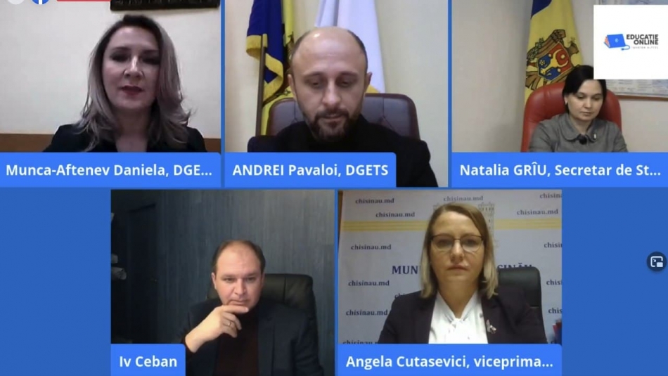 Lansarea Conferinței transnaționale „Educație online fără hotare”