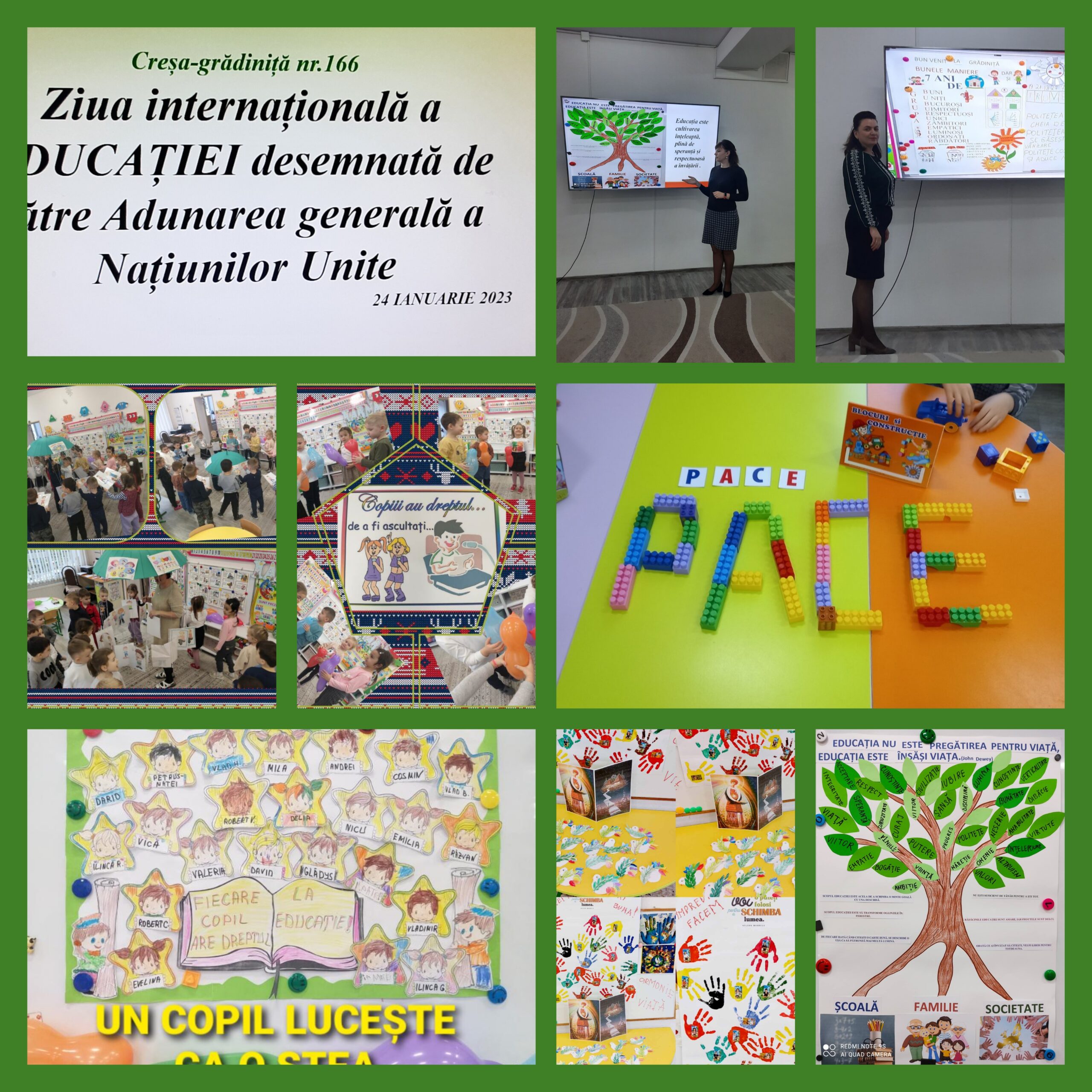 Ziua internațională a Educației desemnată de Adunarea generală a Națiunilor Unite